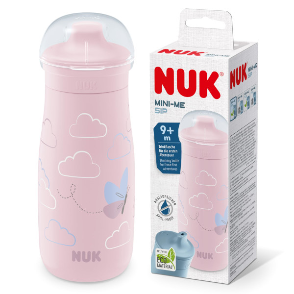 Nuk Mini Me Sip Cup 300ml +9M Rosa